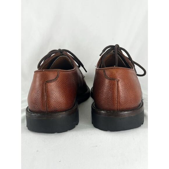 Salvatore Ferragamo Studio Dress Shoe Derby Brown Leather Rubber Men’s Size 8 D main image 10
